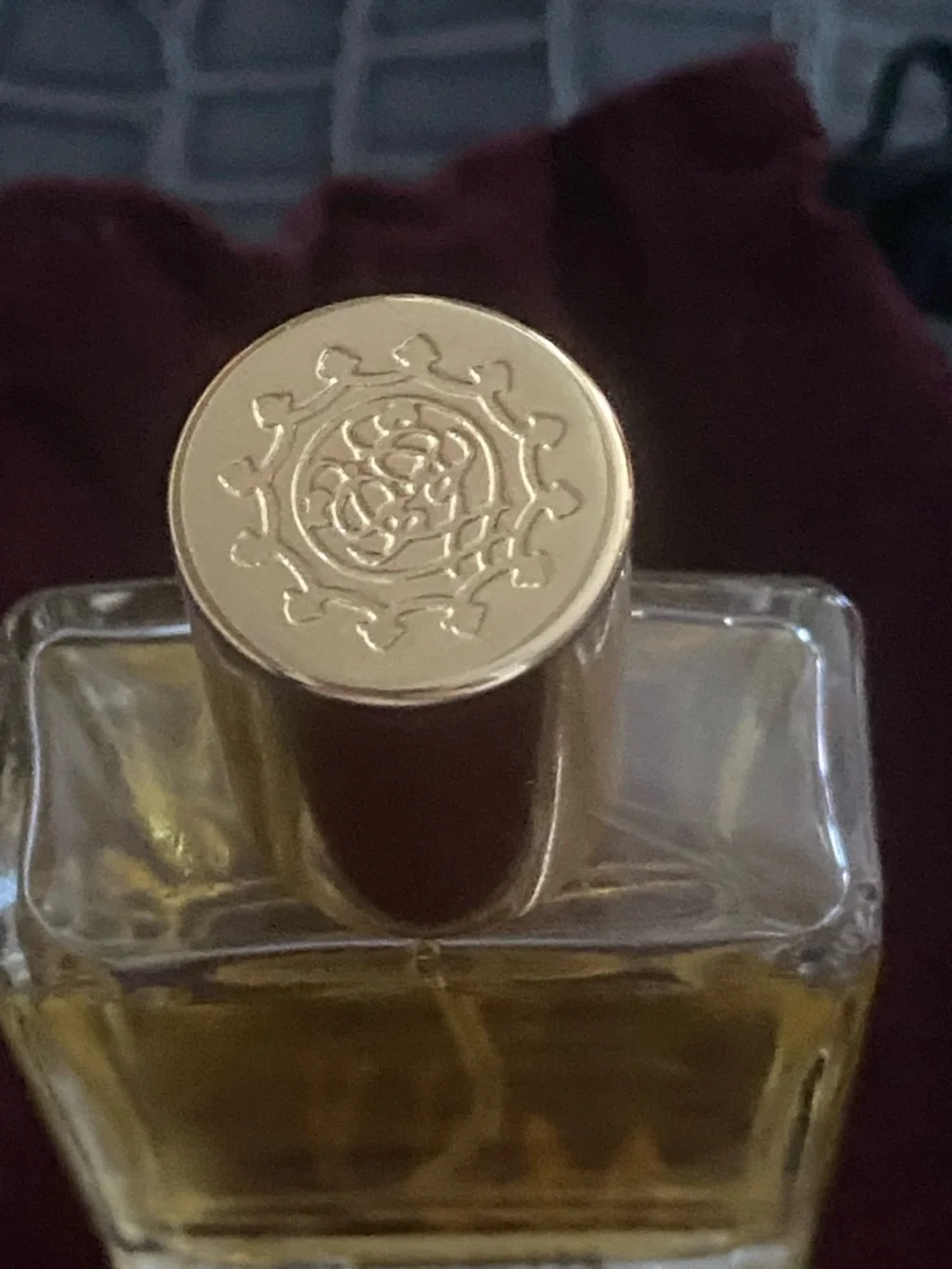Amouage Honour Women with Burgundy Velvet Pouch exclusive edition Travel